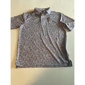 Peter Millar Youth Large Golf Polo The Ocean Course Summer Comfort Floral Beachy